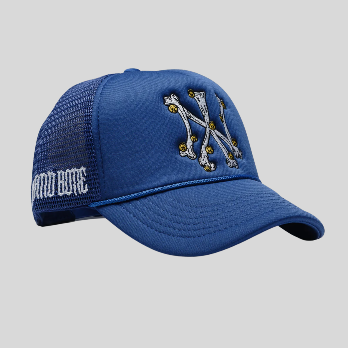 Dead NY Mesh Back Baseball Cap - Blue