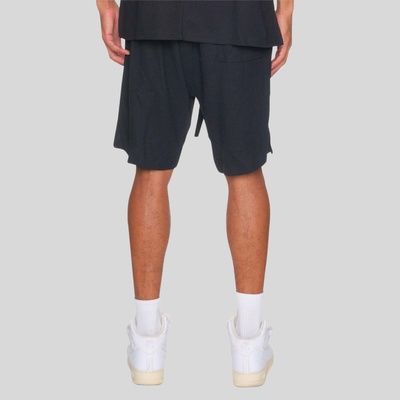 Waffle Heavy Weight Shorts - Black