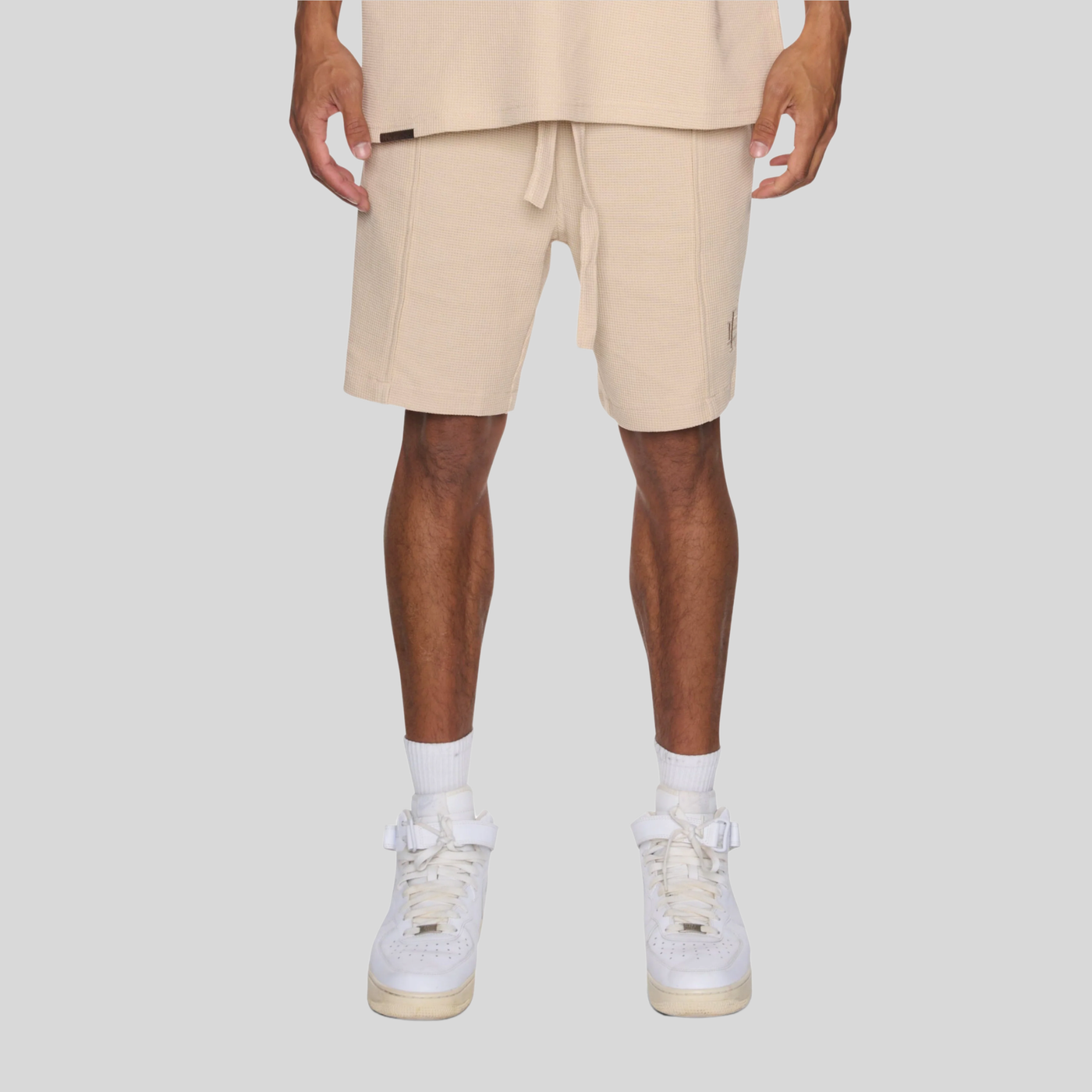 Waffle Heavy Weight Shorts - Sand