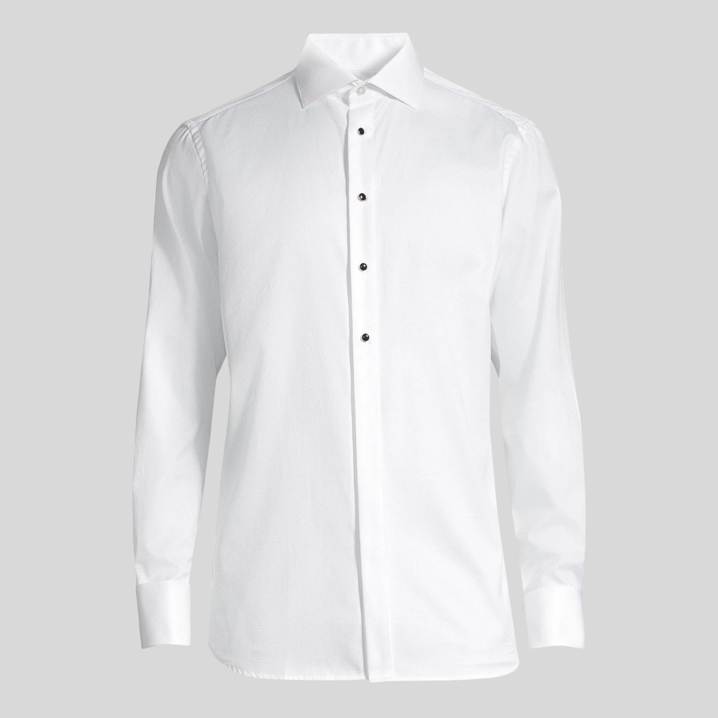 Gotstyle Fashion Horst Contemporary Fit Tuxedo Shirt - White