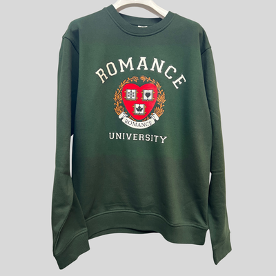 Gotstyle Fashion - Romance University Sweatshirts Romance Heart Sweatshirt - Green