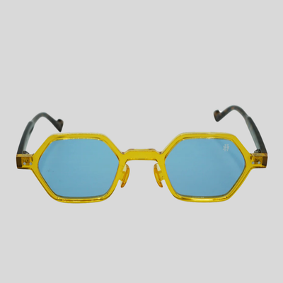 Gotstyle Fashion Hip and Bone Jeffrey Hexagon Frame Shades - Gold
