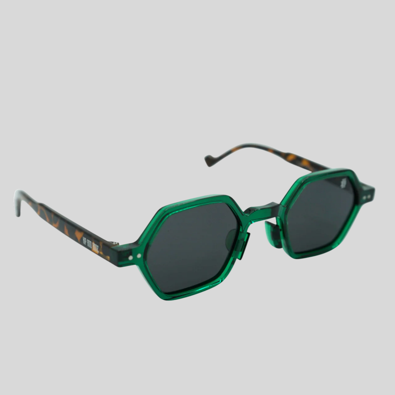 Gotstyle Fashion Hip and Bone Jeffrey Hexagon Frame Shades - Green