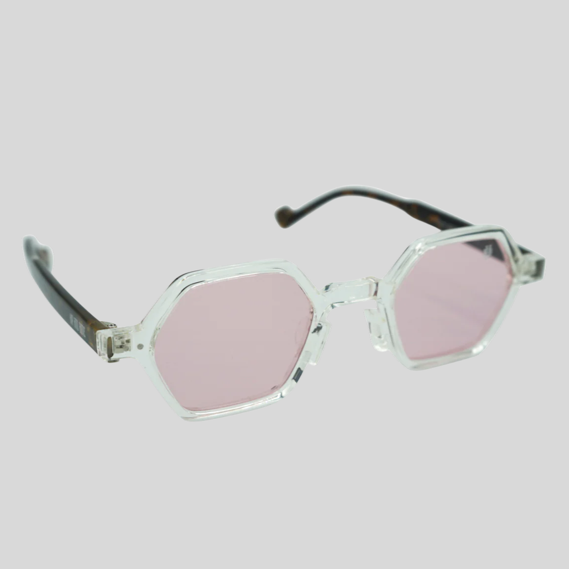 Gotstyle Fashion Hip and Bone Jeffrey Hexagon Frame Shades - Rose