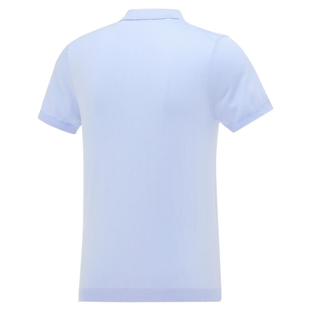 Gotstyle Fashion - Blue Industry Polos Solid Jersey Knit Polo - Sky