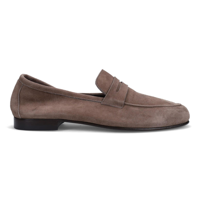 Gotstyle Fashion - Ron White Shoes Suede Penny Loafer - Ash