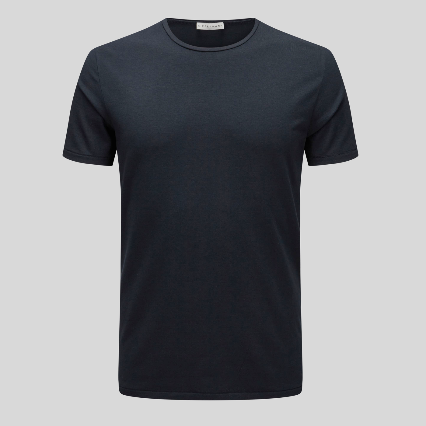 Soft Round Neck Tee - Navy