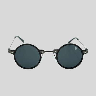 Gotstyle Fashion Hip and Bone Lennon Round Frame Shades - Black