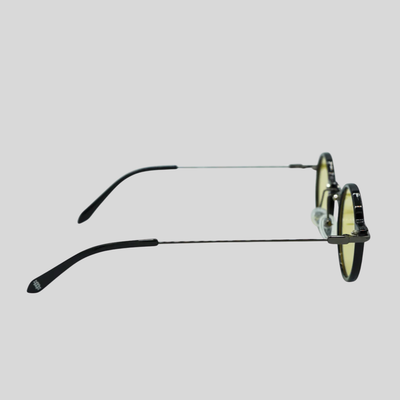 Gotstyle Fashion Hip and Bone Lennon Round Frame Shades - Yellow