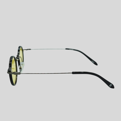 Gotstyle Fashion Hip and Bone Lennon Round Frame Shades - Yellow