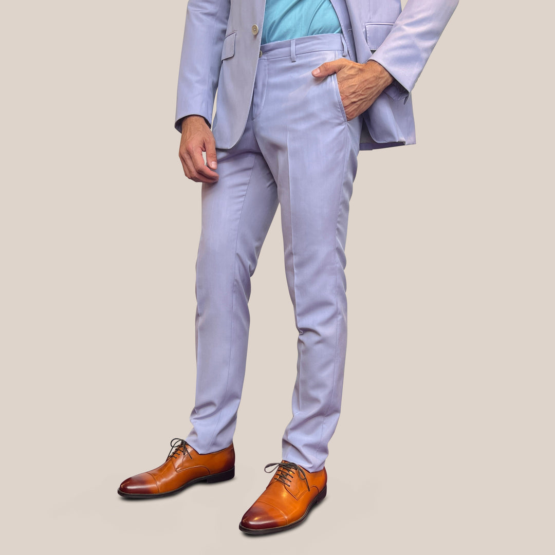 Pal Zileri Wool / Lyocell Blend Suit Lilac