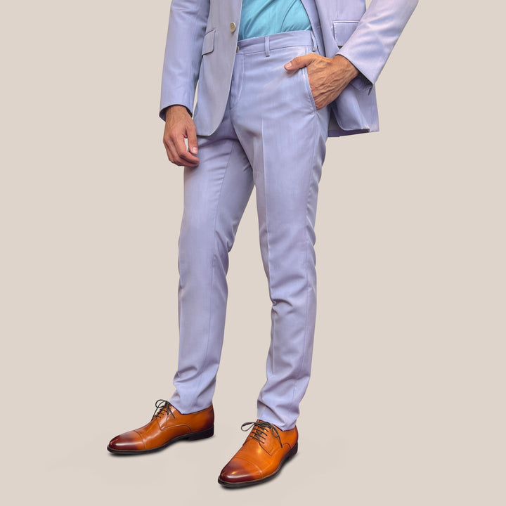 Pal Zileri Wool / Lyocell Blend Suit Lilac