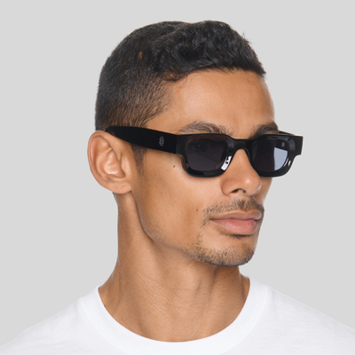 Gotstyle Fashion Hip and Bone Malibu Thick Frame Shades - Black