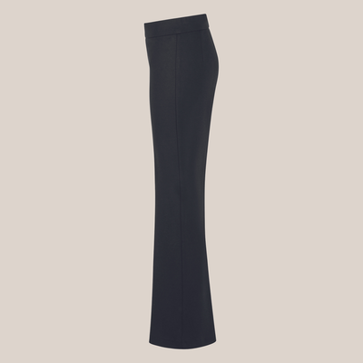 Gotstyle Fashion - Seductive Pants High Waist Flared Leg Stretch Pant - Black