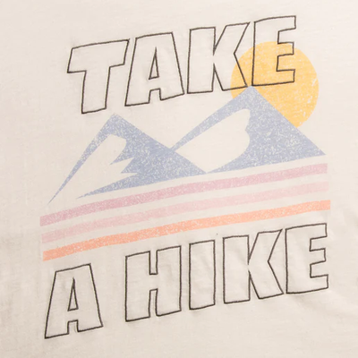 Gotstyle Fashion - PJ Salvage Tops Take a Hike Mountain Graphic Pyjama Top - Ivory