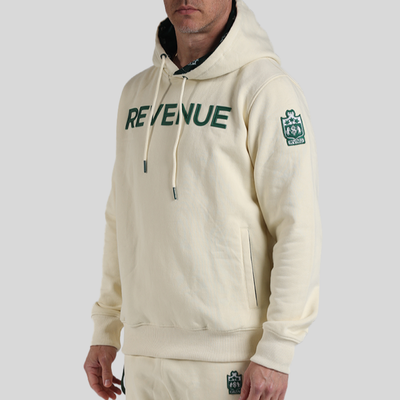 12in Logo Lined Hoodie - Off-White