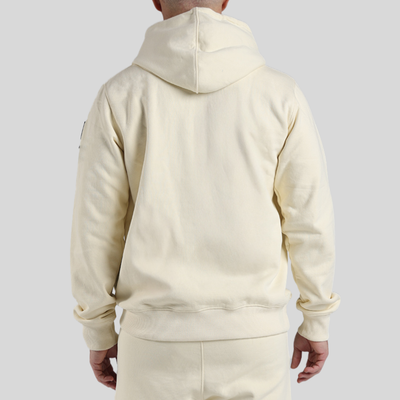 12in Logo Lined Hoodie - Off-White