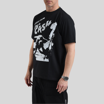 "The Cash" Premium Cotton Tee - Black