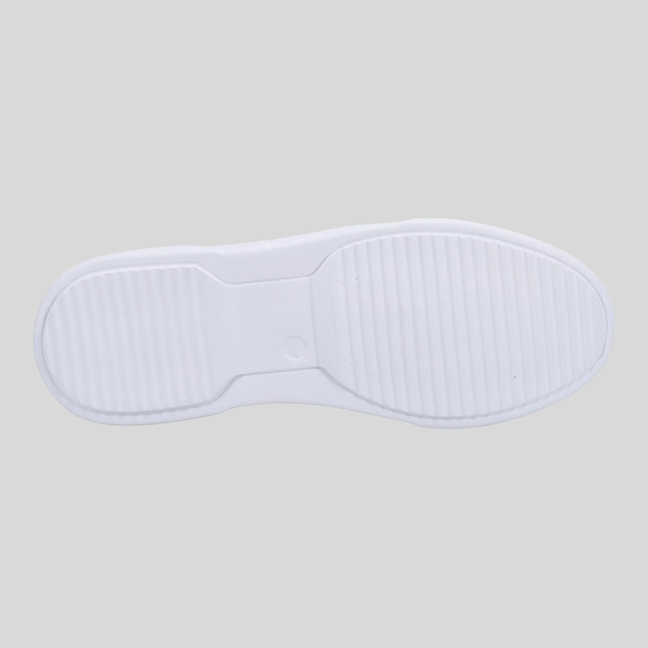 Padded Calf Leather Sneaker - White
