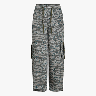 Gotstyle Fashion - Sofie Schnoor Pants Camo Mid-Waist Cargo Pants - Army