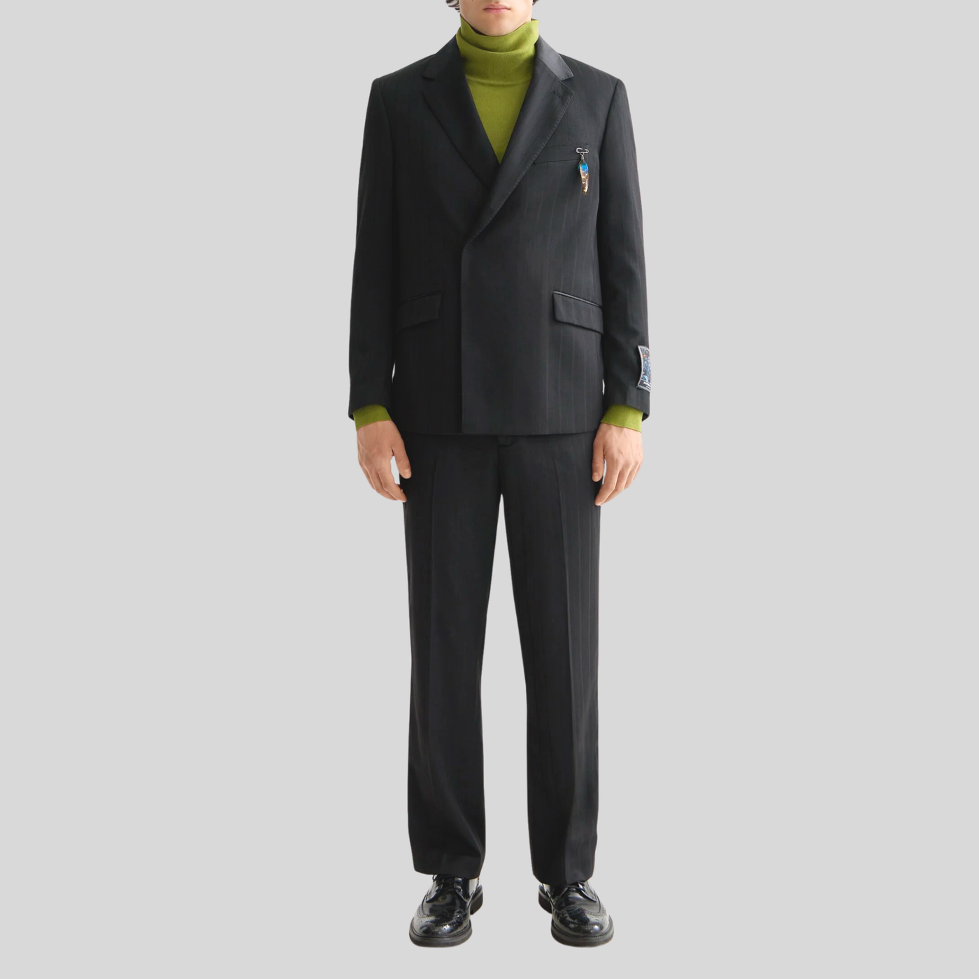 Gotstyle Fashion Scotch & Soda Structured Stripe Relaxed Blazer - Black