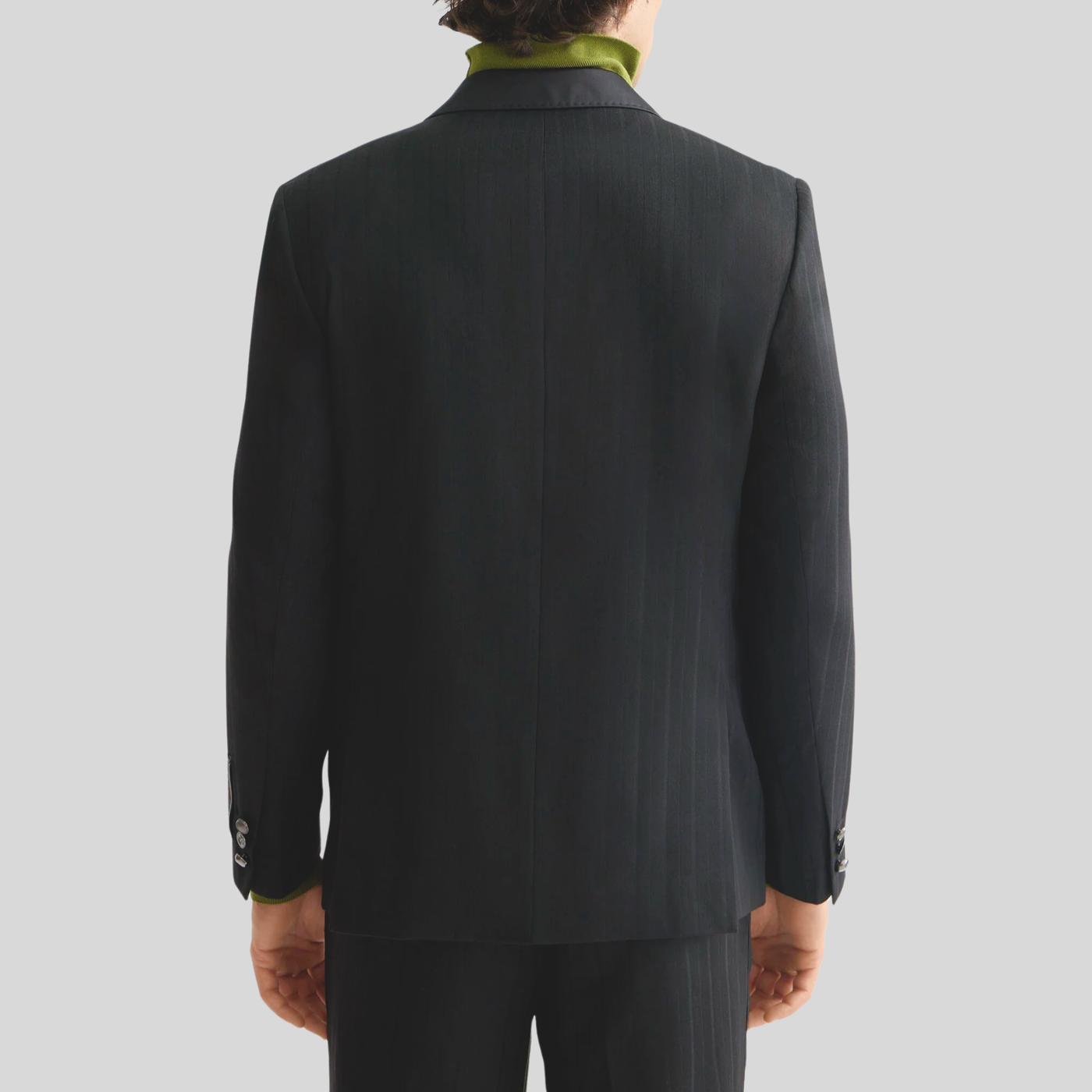 Gotstyle Fashion Scotch & Soda Structured Stripe Relaxed Blazer - Black