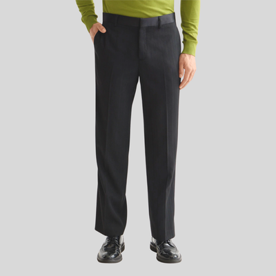 Gotstyle Fashion Scotch & Soda Structured Stripe Relaxed Chinos - Black