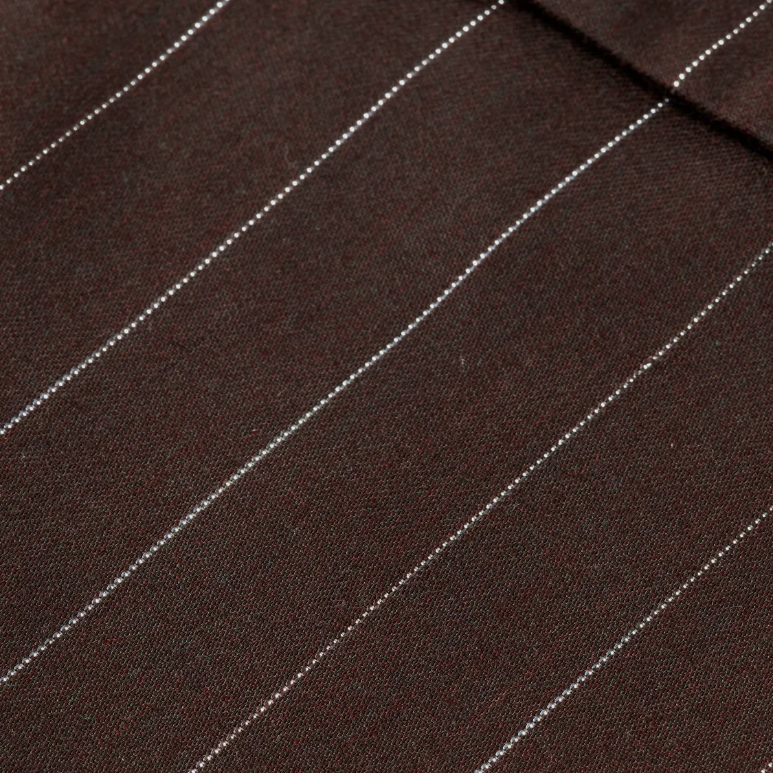 Lurex Pinstripe Blazer - Brown