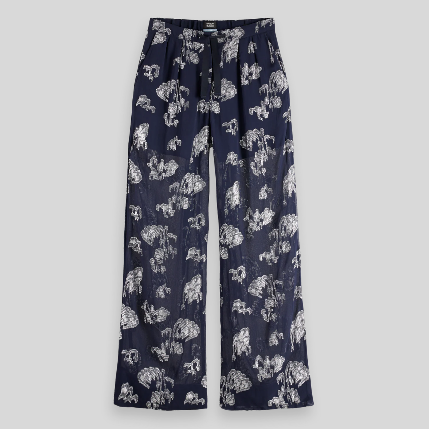 PJ Inspired Loose Trousers - Navy