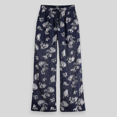 PJ Inspired Loose Trousers - Navy