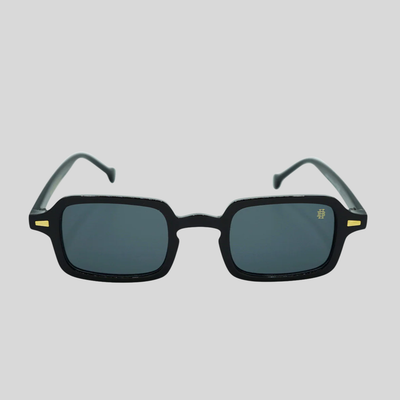 Gotstyle Fashion Hip and Bone Sebastian Rectangular Frame Shades - Black