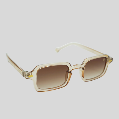 Gotstyle Fashion Hip and Bone Sebastian Rectangular Frame Shades - Gold