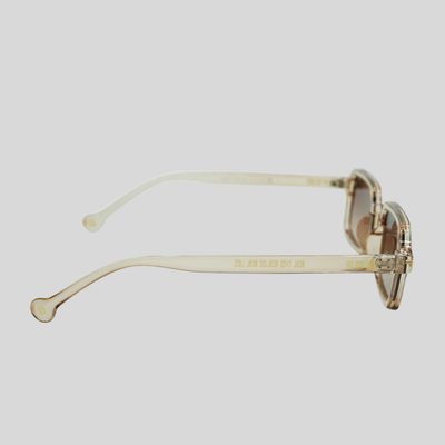 Gotstyle Fashion Hip and Bone Sebastian Rectangular Frame Shades - Gold
