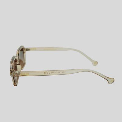 Gotstyle Fashion Hip and Bone Sebastian Rectangular Frame Shades - Gold