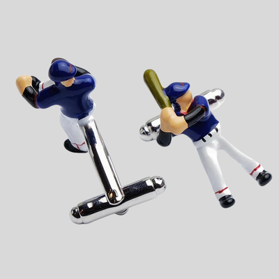 Baseball Player Premium Cufflinks