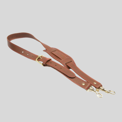 Italian Leather Weekend Bag - Brown