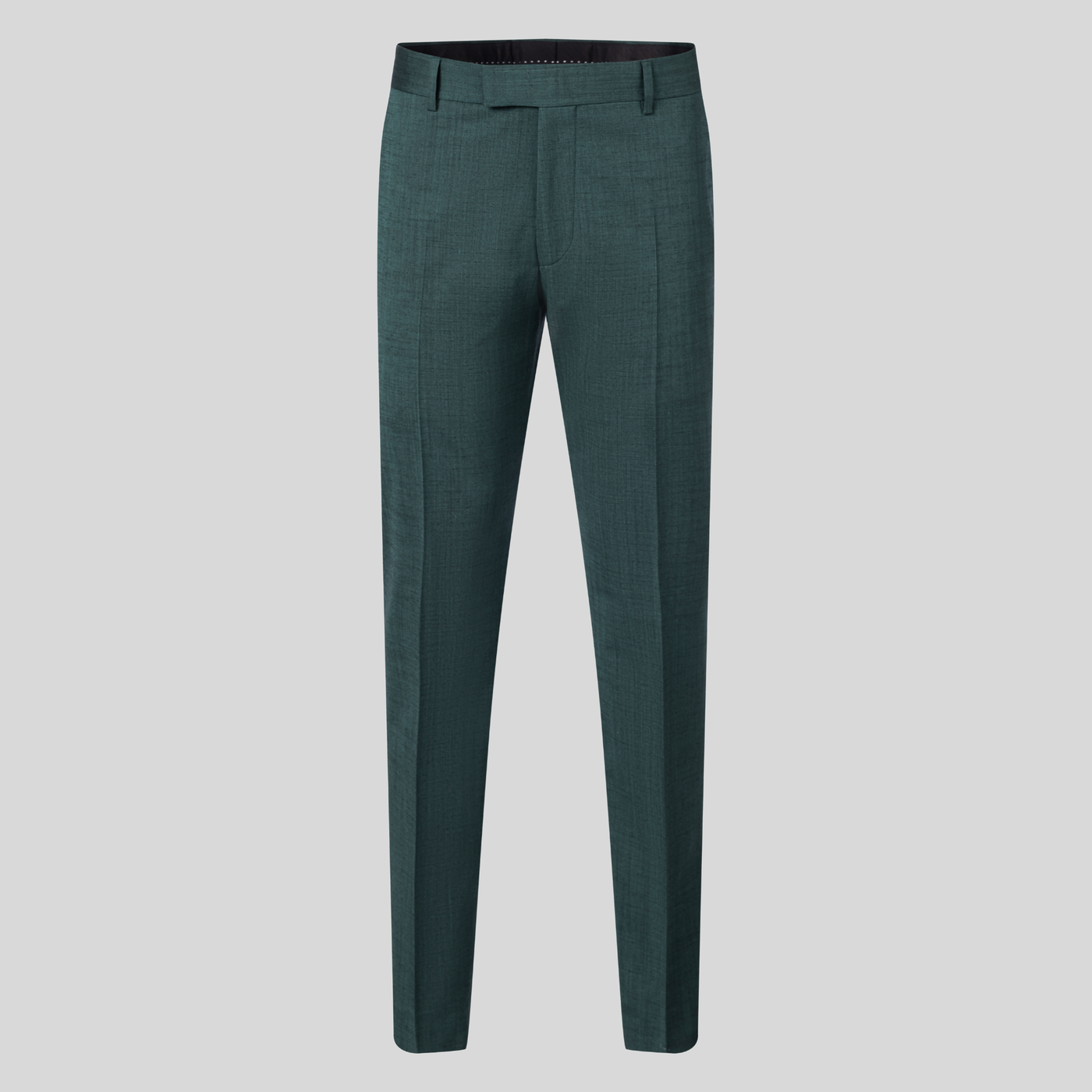 Gotstyle Fashion StrellsonMelange Wool / Cotton Dress Pants - Dark Green