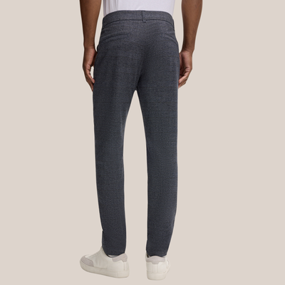 Checks Pattern Trousers - Blue/Grey