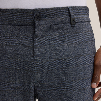 Checks Pattern Trousers - Blue/Grey