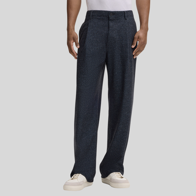 Gotstyle Fashion Strellson Melange Front Pleat Trousers - Charcoal