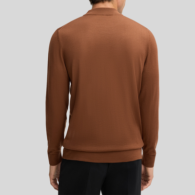 Gotstyle Fashion Strellson Pullover with Stand-Up Collar - Copper