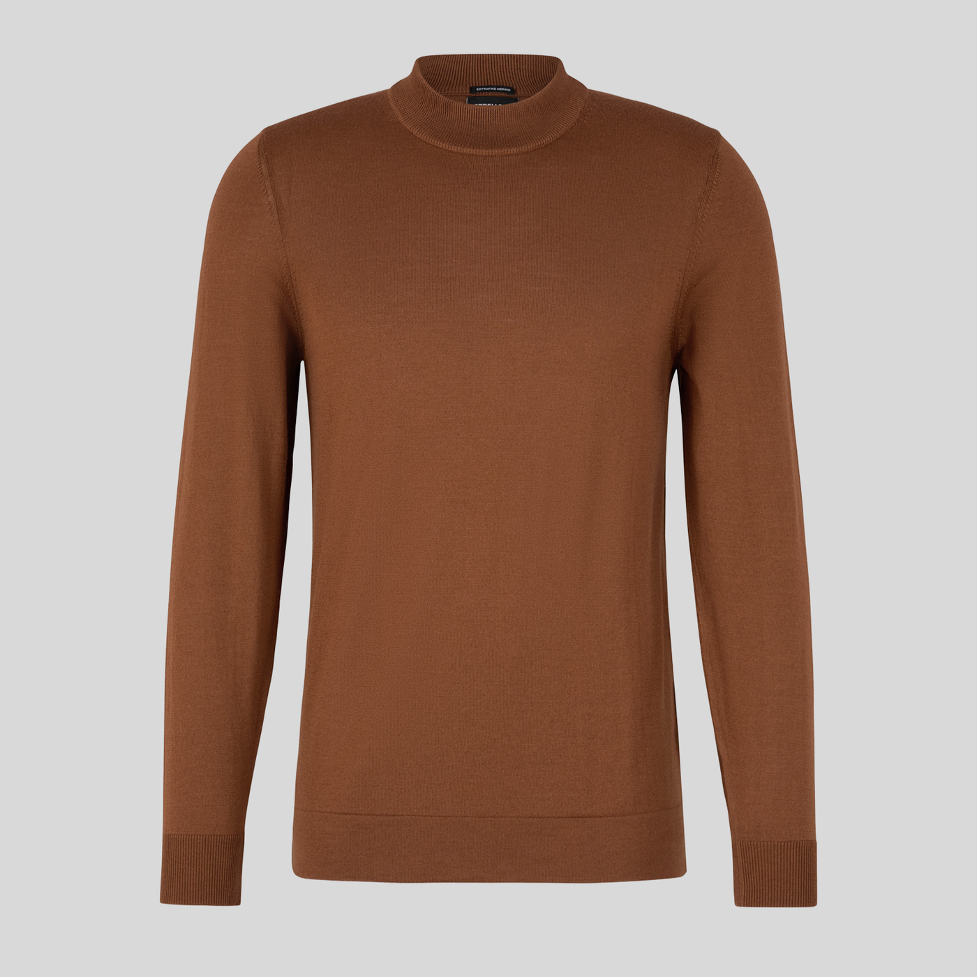 Gotstyle Fashion Strellson Pullover with Stand-Up Collar - Copper