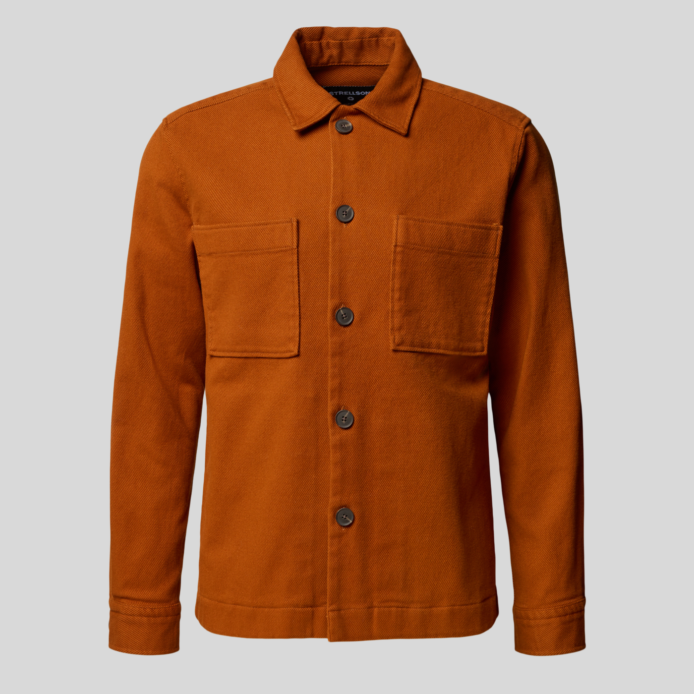 Gotstyle Fashion Strellson Twill Shirt Jacket - Terracotta