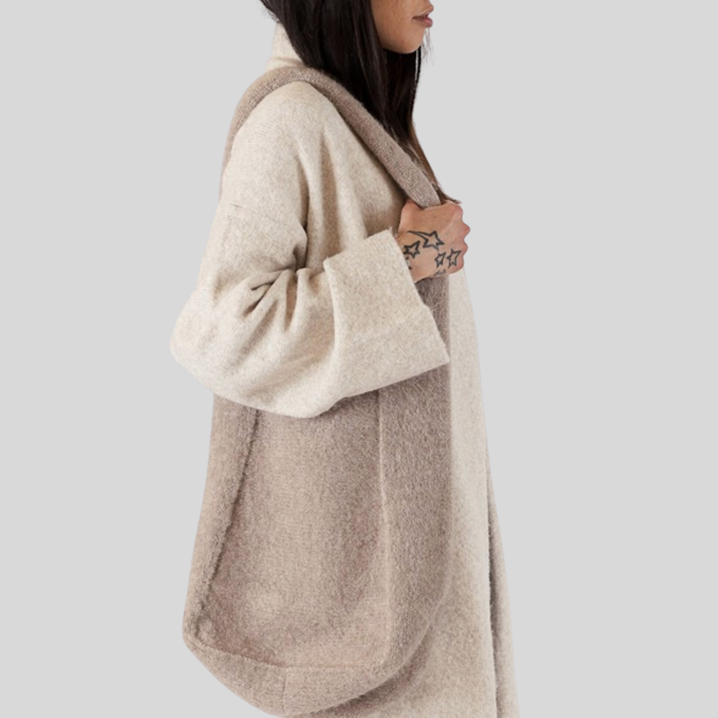 Gotstyle Fashion - Lyla & Luxe Bags Knit Tote Bag - Tan