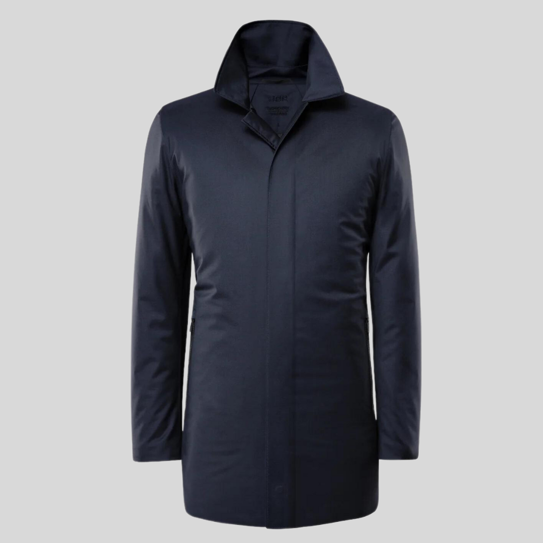 Gotstyle Fashion - UBR Jackets Waterproof / Breathable Primaloft Fill Wool Coat - Dark Navy