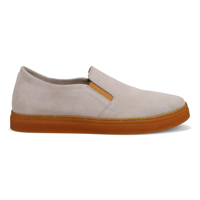 Gotstyle Fashion - Ron White Shoes Unlined Oiled Suede Slip-On - Oyster