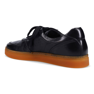 Gotstyle Fashion - Ron White Shoes Nappa Leather Sneaker - Black