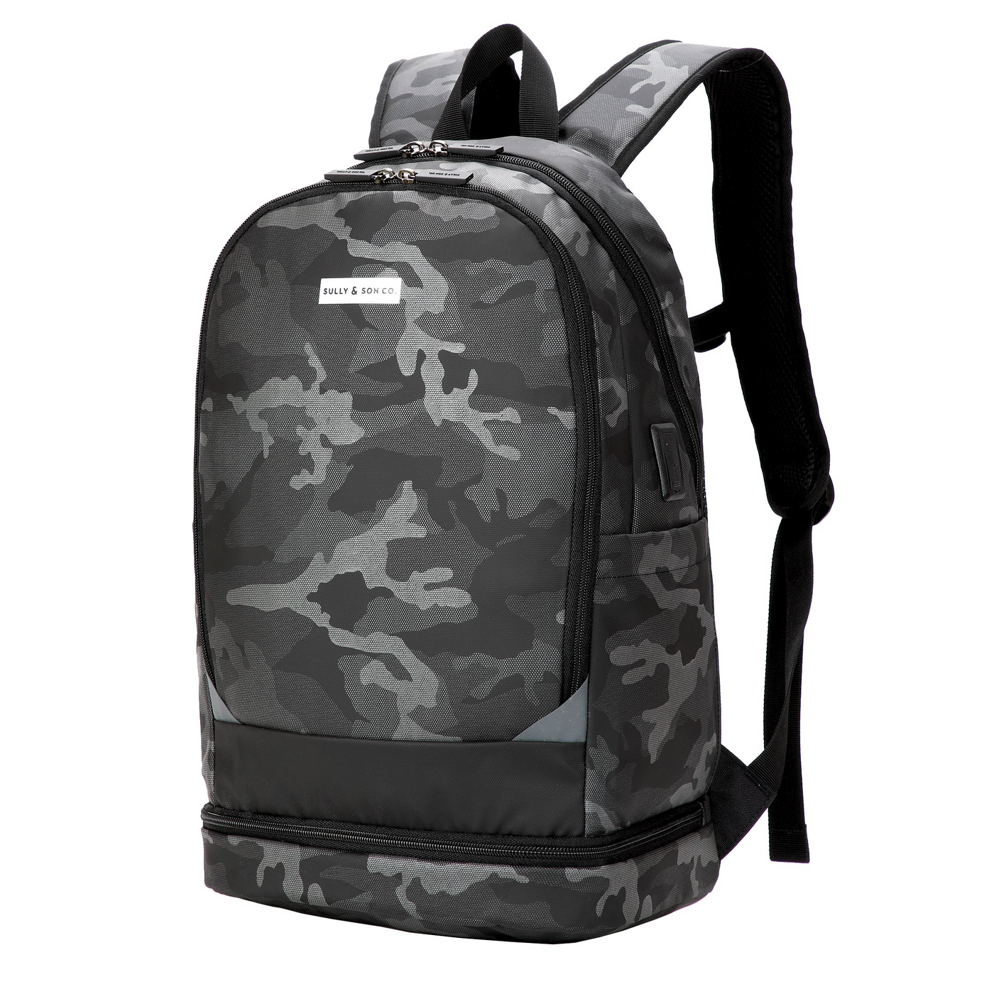 Gotstyle Fashion - Sully & Son Co. Bags Camo Backpack - Black