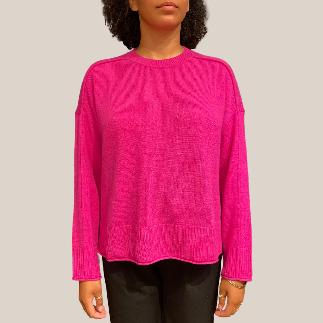 Gotstyle Fashion - Alashan Cashmere Sweaters Cashmere Crew Sweater - Crimson