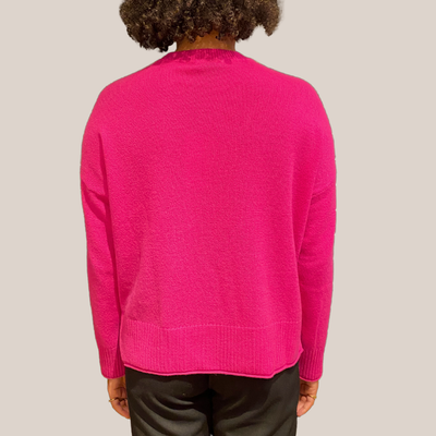 Gotstyle Fashion - Alashan Cashmere Sweaters Cashmere Crew Sweater - Crimson
